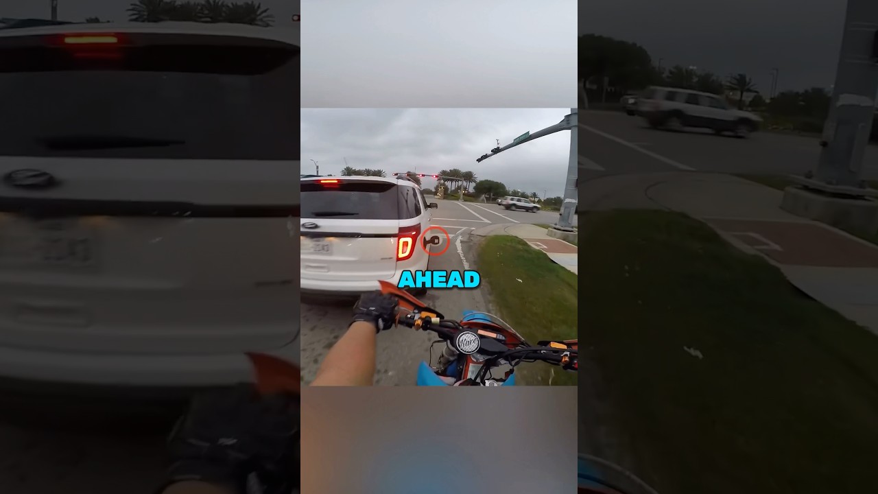 Biker Gets Punished For Doing Something Good! 🤦‍♂️ Credit: @UKNOWWhat
