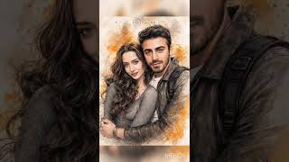 Romantic Couple AI Photo Edit ❤️ | ChatGPT &amp; Gemini Art Style Transformation #youtubeshorts #shorts