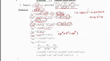 Partial Derivatives ex03 | CH7-2 eCalculus@CSU,Taiwan