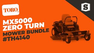 Toro MX5000 ZeroTurn Mower Bundle