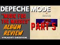 Depeche Mode - Music for the Masses album review (Part 5)