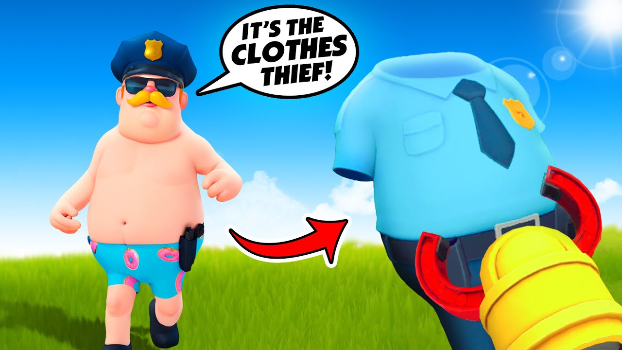 I Used ROBOT Hands To STEAL A Police Uniform in VR! - Little Thief VR