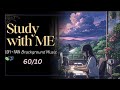 Focus time, 🐝| ❓hours study with me ( NIGHT  session)🫂 | lofi + rain sound &amp; vibes 🎶👻🐝⏳ |