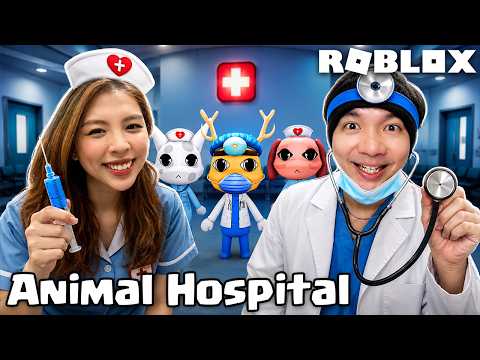 Coba Main Bareng Istri Di Rumah Sakit Hewan - Animal Hospital Roblox