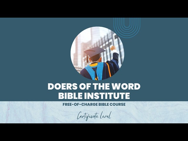 DOWBI CERTIFICATE IN MINISTRY || Power Of Vision 1