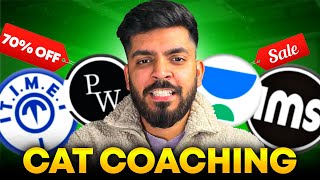 Must Try ➤ Save up to 70% on any CAT Coaching ✅🤑
