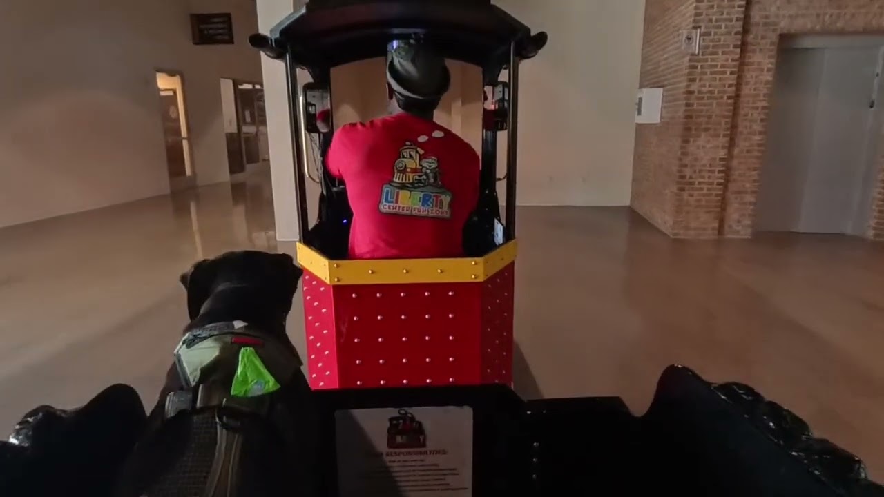 Coal Car POV | Forward View Liberty Center Express Train Ride (7 Minutes)