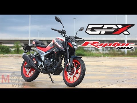 รีวิว GPX Raptor 180 เน็คเก็ทไบค์ พิกัดใหม่ ตีตลาด รถ 150cc UpSideDown ด้วยราคาไม่ถึง 6 หมื่น