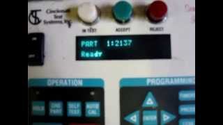 Cincinnati Test Systems Sentinel I-21 system