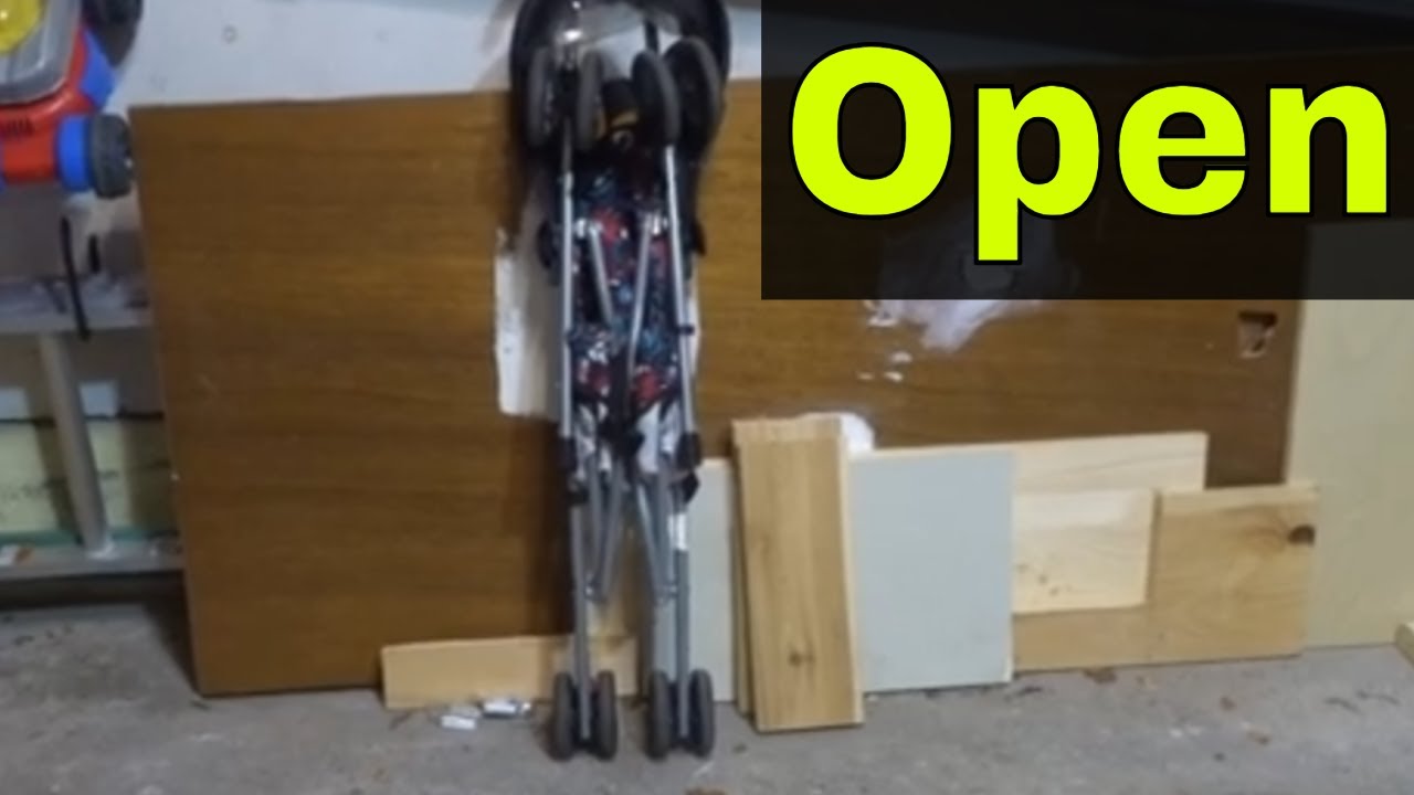 How To Open An Umbrella Stroller-Step By Step Instructions