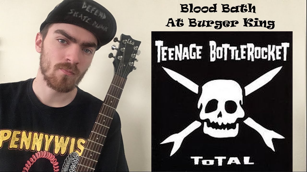 Teenage Bottlerocket - Blood Bath At Burger King (Guitar Cover) | Jacob Reinhart