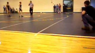 Kayla's first pin in wrestling Kayla's first pin in wrestling