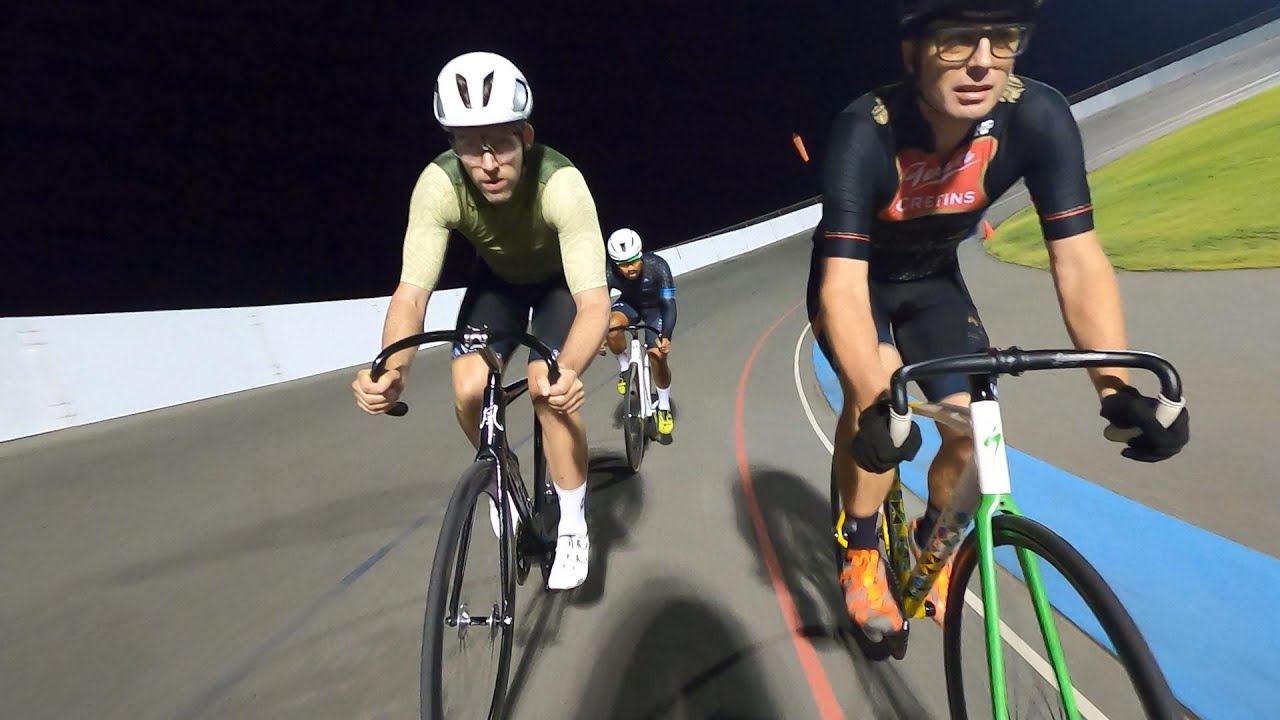 Keirin Racing July 25th Heat 4 at the San Diego Velodrome