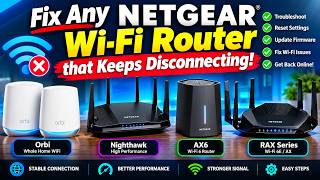 How to Fix ANY Netgear Wi-Fi Router that Keeps Randomly Disconnecting from Internet (Wont Stay On) screenshot 2