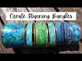 How to make Bangles with Paint Skins!