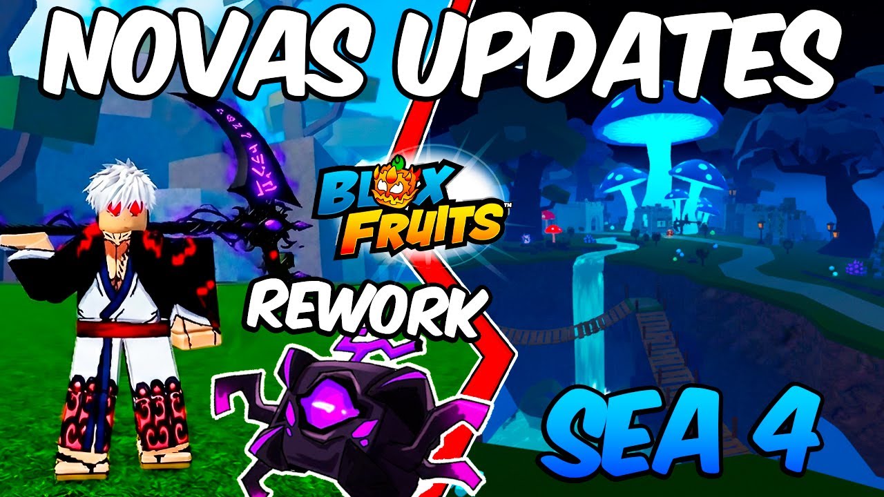 DARK REWORK + NOVO SEA 4! TODAS AS UPDATES DO BLOX FRUITS EM 2026! 🚨 ...