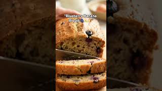 Blueberry Banana Bread 🍌 Moist & Easy to Make!