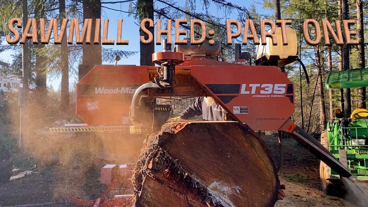 Milling A Monster Douglas Fir