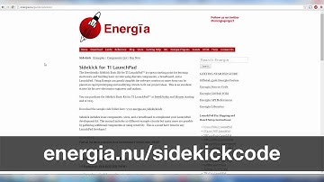 Sidekick for TI LaunchPad Example 00
