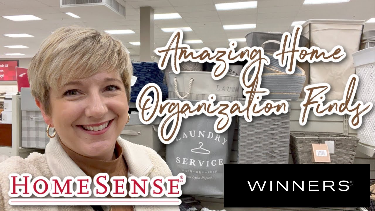 AMAZING NEW HOME ORGANIZATION FINDS AT HOMESENSE AND WINNERS CANADA
