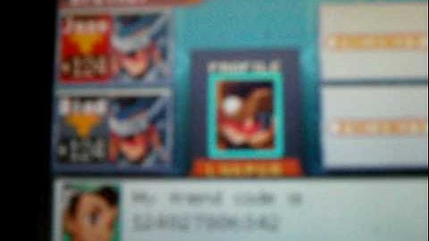 Megaman starforce 3 friend code