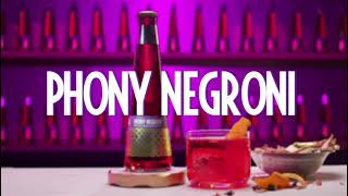 The One. The Only. The Non-Alcoholic Phony Negroni.