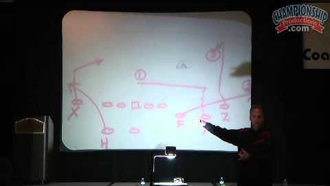 Mark Richt: The Shallow Cross Passing System