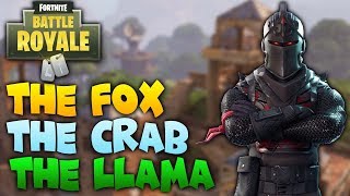 Fortnite Battle Royale The Fox, The Crab And The Llama Secret Locations Challenge