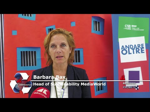 Video Salone Csr 2026: Bax (MediaWorld), impegnati a creare consapevolezza su consumo risorse e ciclo