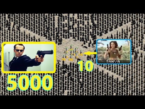 Video 10 Tanya vs 5k Secret Service - Red Alert 2 - youtube