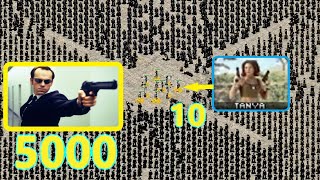 10 Tanya vs 5k Secret Service -  Red Alert 2
