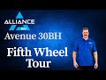 Full Tour! Alliance Avenue All-Access 30BH | Aaron’s Walkthrough of This Half-Ton Towable 5th Wheel