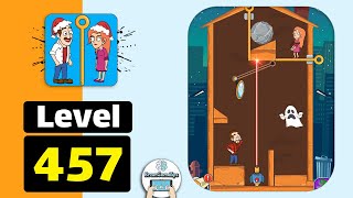 Home Pin - How to Loot? - Pull Pin Puzzle Level 457 Walkthrough Gameplay screenshot 2