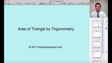 Area of Triangle by Trigonometry: GCSE & A-Level Maths