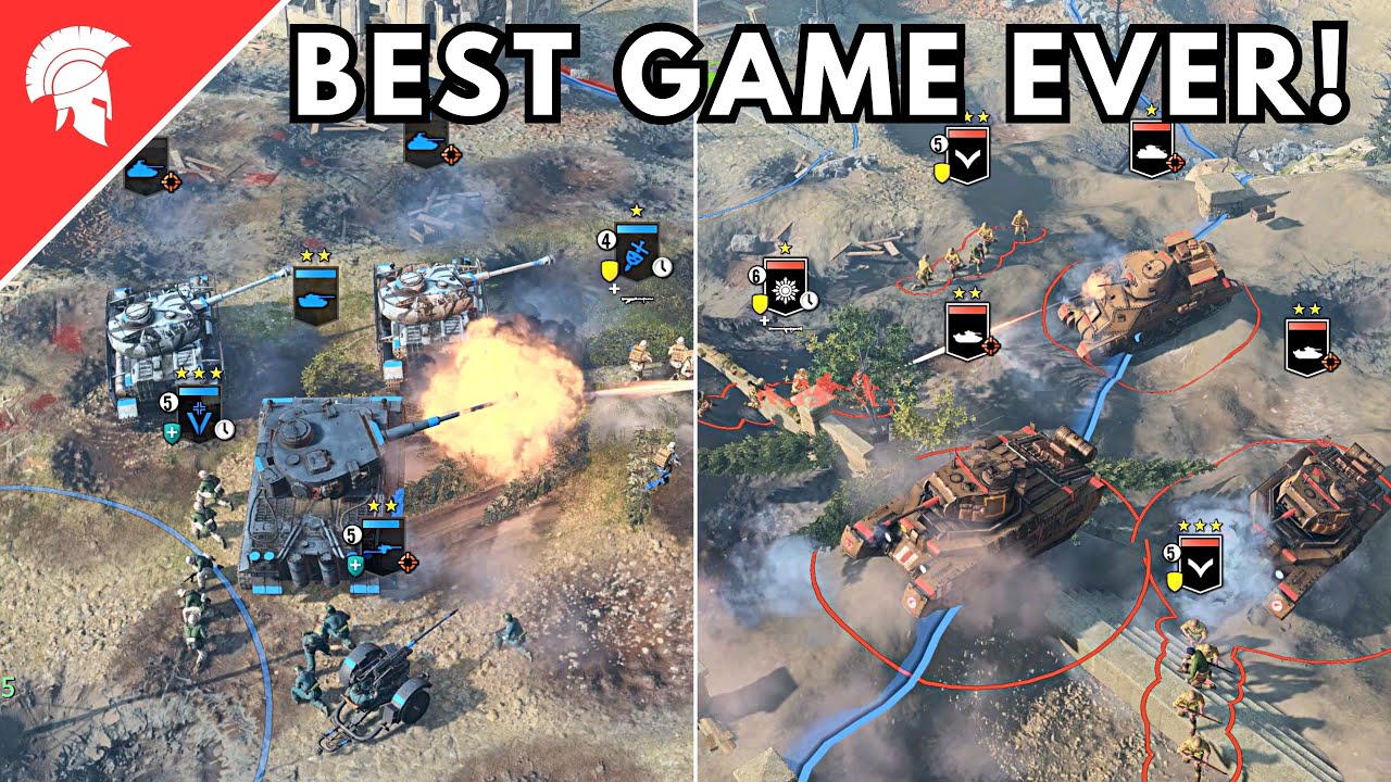 Company of Heroes 3 - BEST GAME EVER! - Wehrmacht Gameplay - 2vs2 Multiplayer - No Commentary