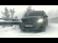 Mercedes Benz TV Into the snow with the new V Class