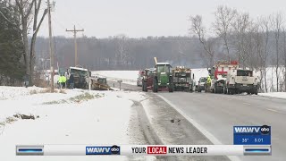 Route 1 open after major semi accident