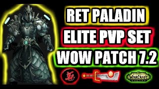 PALADIN ELITE PVP ARMOR SET WOW LEGION PATCH 7.2