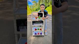 PVC 4 Shelf Store Fitting With Collection 🎹🛻|| #shorts