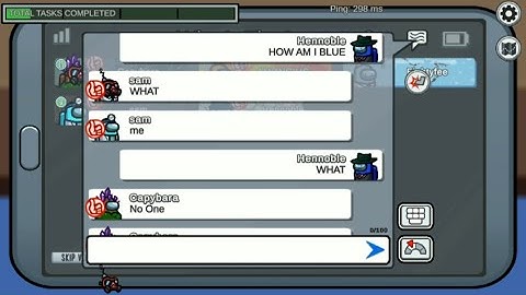 Amongus satisfying footsteps with complicated topic(identity crisis){skeld.net Amongus mods}