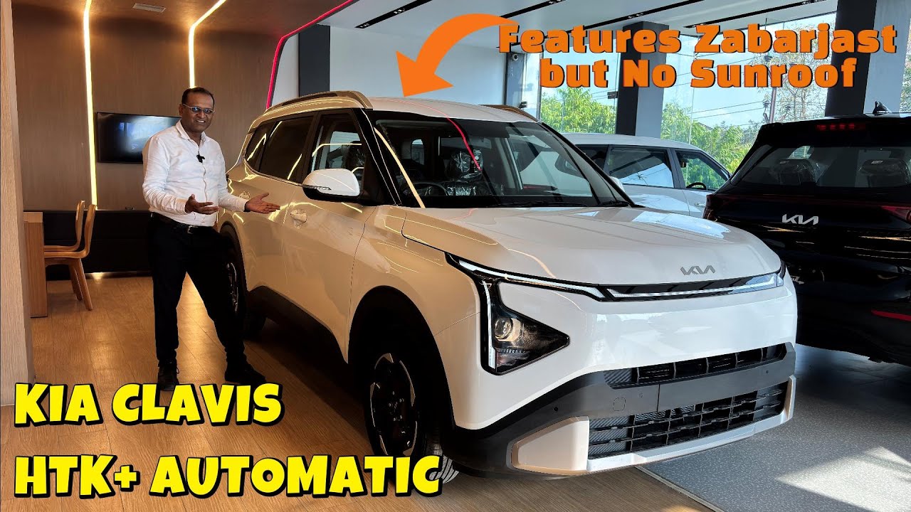 Only Diesel Automatic NEW KIA CLAVIS HTK+ AUTO 2025 ! Features Me Bahut ...