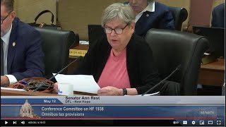 Conference Committee on HF 1938 - Omnibus Tax Provisions - Part 2 - 05/12/23
