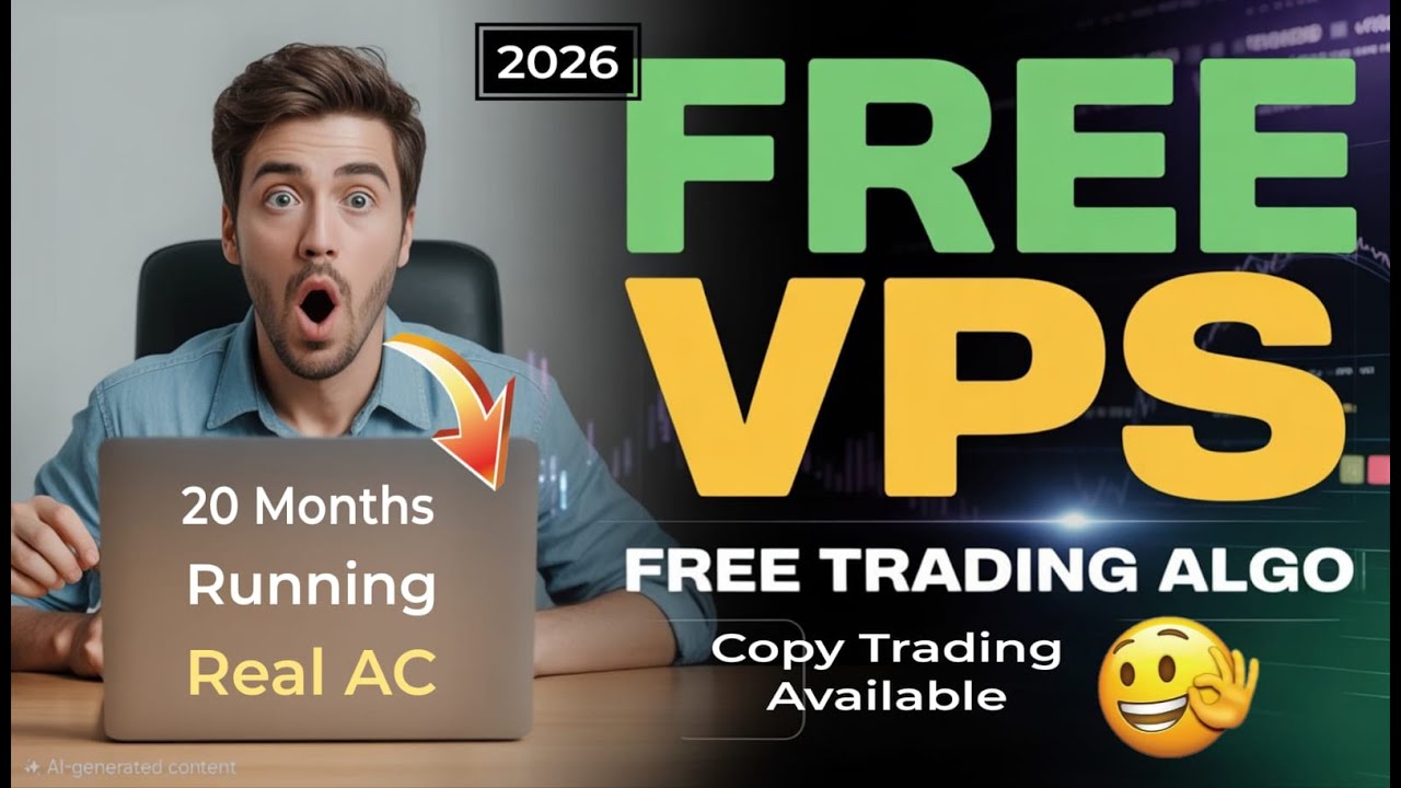 FREE VPS 2026 😱 | Free Trading Algo + Copy Trading | Real Account Proof @TradeDangal