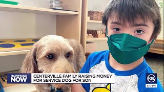 Centerville family raising money to buy a service dog for son with Down syndrome