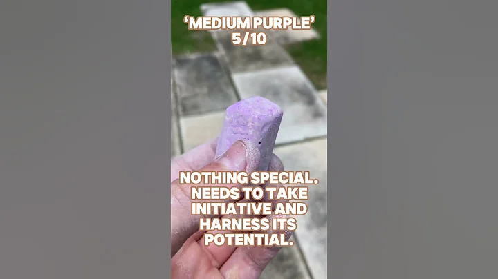 Rating Crayola chalk colors || #art #chalkartist #chalkart