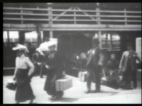 Immigrants Landing on Ellis Island 1903