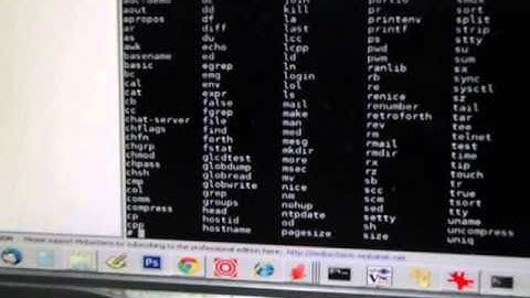 RetroBSD (unix) on Atom32 (pic32mx795)