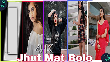 Jhooth Mat Bolo Sajan Re Song Status Video Editing | New Trend Xml File | New Viral Video Editing