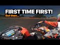 MY FIRST TIME FIRST! - RACE ONBOARD ROK SHIFTER KART 7 LAGHI