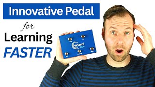 The Best YouTube Looper Pedal for Learning Faster Online! | Vidami Pedal Review (Vidami Blue Demo)